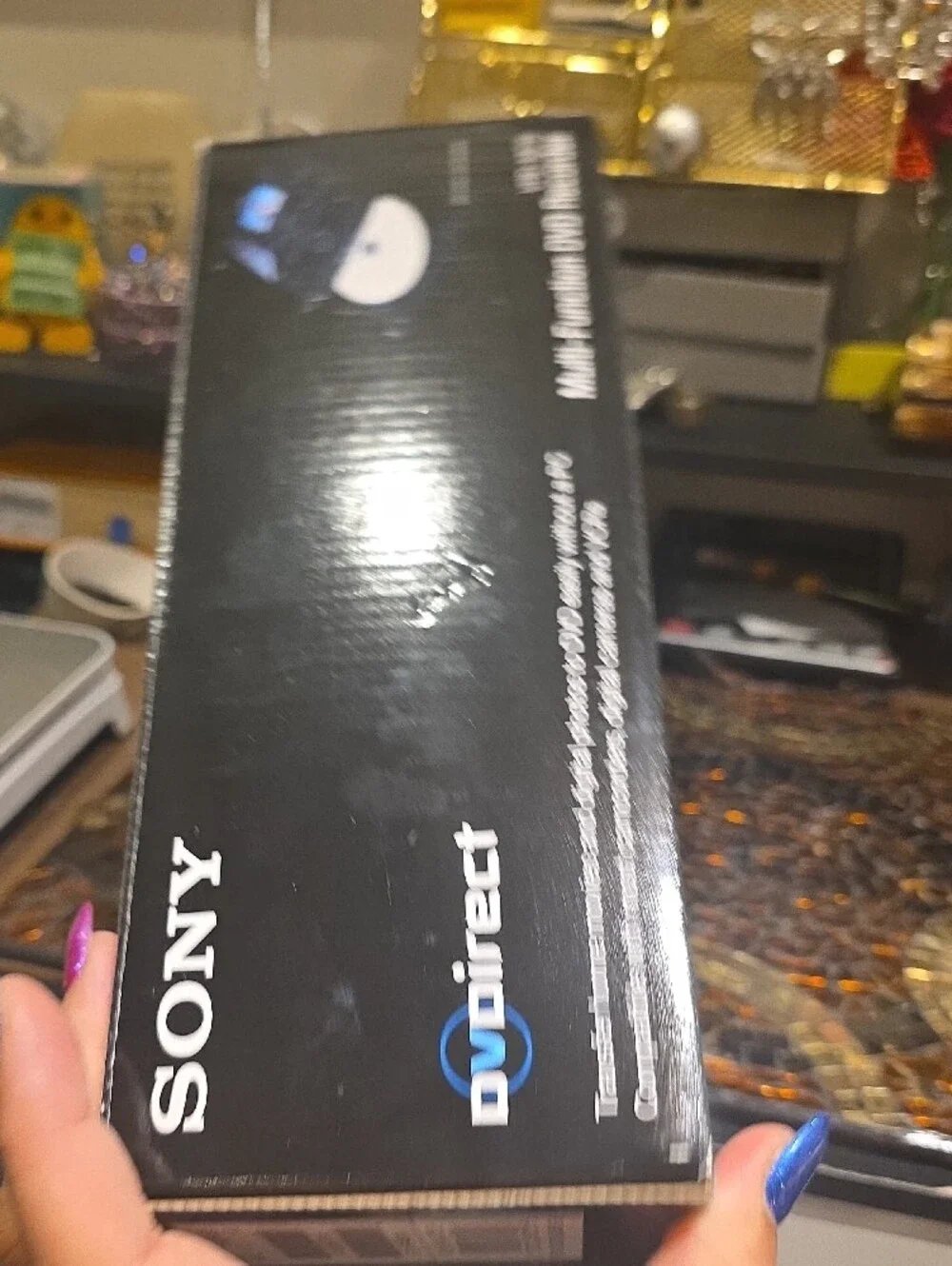 Sony Black and White DVDirect Multi-Function DVD Recorder Box